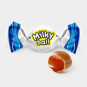 Карамель молочная «Milky ball», 90 г