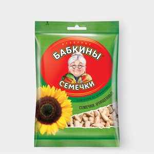 Семечки «Бабкины семечки» жареные, очищенные, 100 г