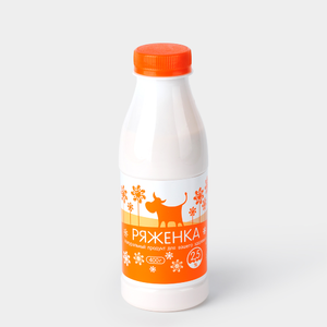 Ряженка 2.5%, 400 г