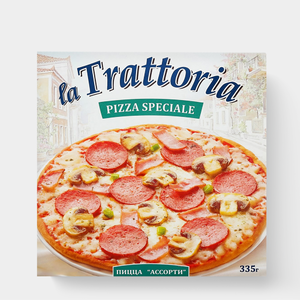 Пицца «La Trattoria» Ассорти, 335 г