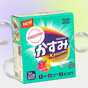 Концентрированный стиральный порошок «Kasumi» безфосфатный, 900 г