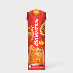 Сок с молоком 0.05% «Мажитэль» Персик-маракуйя, 950 мл