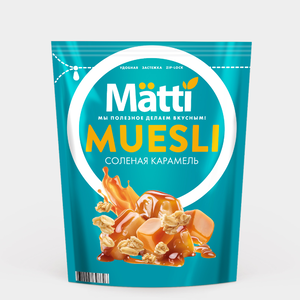 Мюсли «Matti» Соленая карамель, 250 г