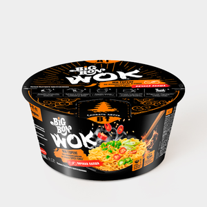 Лапша «BigBon» WOK яичная «Ми Горенг по-индонезийски», 85 г