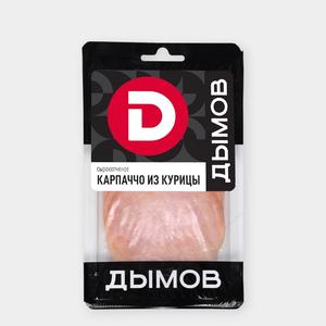 Карпаччо «Дымов» из курицы, в нарезке, 70 г