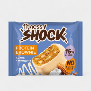 Брауни «FitnesSHOCK» миндаль-кокос, 50 г