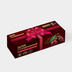Сырок творожный 15% «Сыркофф Premium» с начинкой «Вишня», 40 г