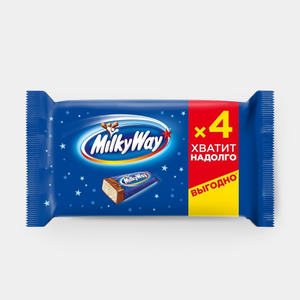 Шоколадный батончик «Milky Way» мульти, 4×26 г
