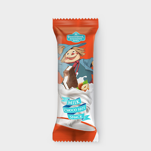 Пирожное бисквитное «Milino» с кремом с молоком и орехово-шоколадной начинкой, 29 г
