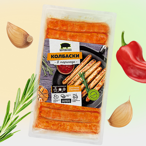 Колбаски «Боровково» в маринаде, 300 г