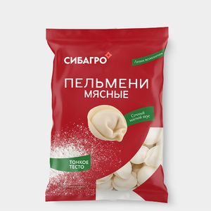 Пельмени «Сибагро» Мясные, 800 г