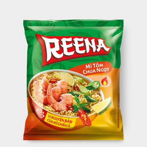 Вермишель «REENA» кисло-сладкая креветка, 65 г