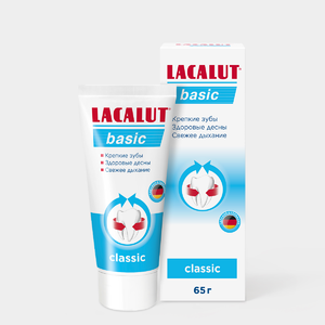 Зубная паста «Lacalut» Basic, 65 г