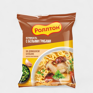 Вермишель «Роллтон» с грибами, 60 г