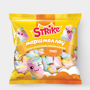 Маршмеллоу «Strike» Trio, 90 г