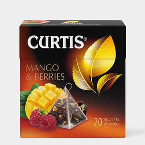Чай черный «Curtis» Mango & berries, 20 пакетиков