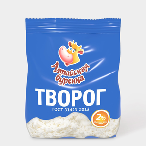 Творог 2% «Алтайская Буренка», 450 г