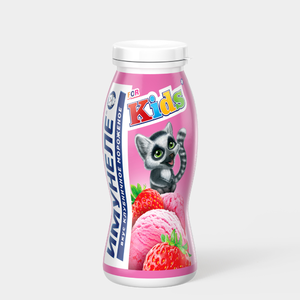 Кисломолочный напиток 1.5% «Имунеле for Kids» Клубничное мороженое, 100 г
