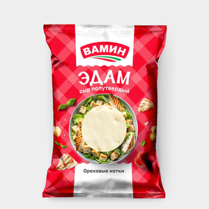 Сыр 45% «Вамин» Эдам, 200 г