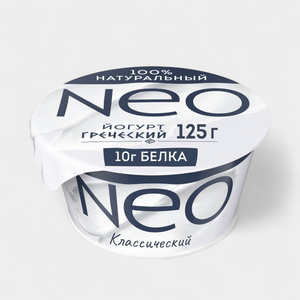 Йогурт 2% «Neo» Греческий, классический, 125 г