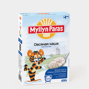 Каша овсяная «Myllyn Paras» Тигренок, 600 г