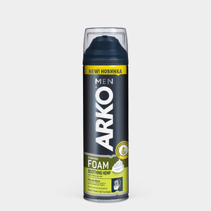 Пена для бритья «ARKO Men» HEMP, 200 мл