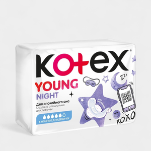 Прокладки «Kotex» Young night, 6 шт