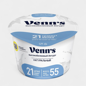 Йогурт 0.1% «Venn′s» Греческий обезжиренный, 210 г