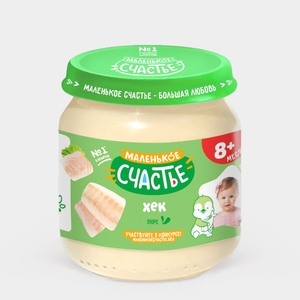 Пюре рыбное «Маленькое счастье», 80 г