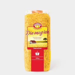 Макароны «3 GLOCKEN» DMI Sternchen мелкие звездочки, 250 г Макароны «3 GLOCKEN» DMI Sternchen мелкие звездочки, 250 г