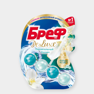 Туалетный блок «Бреф» Делюкс Пленительный Жасмин, 50 г