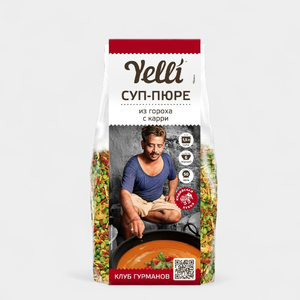 Суп-пюре «Yelli» из гороха с карри, 180 г