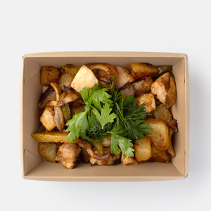 Жарёха с курицей и грибами, 200 г
