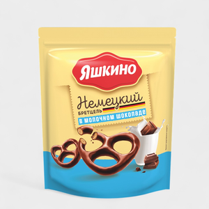 Крендельки Бретцель «Яшкино» в молочном шоколаде, 90 г