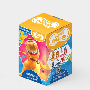 Мармелад жевательный «SweetFriends» Турбозавры, 10 г Мармелад жевательный «SweetFriends» Турбозавры, 10 г