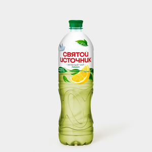 Холодный зеленый чай «Святой источник» с лимоном, 1 л
