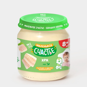 Пюре рыбное «Маленькое счастье», 80 г