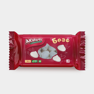 Безе «Акульчев» со сливочным вкусом, 70 г