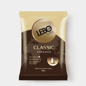 Кофе молотый «LEBO» арабика для турки, 90 г