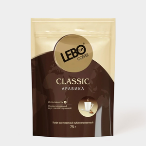Кофе растворимый «LEBO» Classic, 75 г