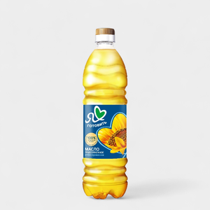 Масло подсолнечное «Я люблю готовить» рафинированное дезодарированное, 1 л