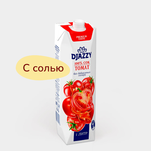 Сок «Djazzy» Томатный, 1 л Сок «Djazzy» Томатный, 1 л