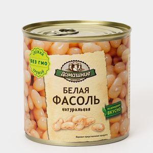 Белая фасоль «Домашние заготовки» натуральная, 400 г