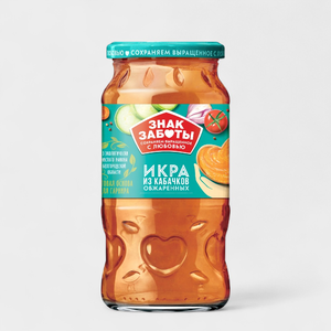 Икра «Знак Заботы» из обжаренных кабачков, 450 г