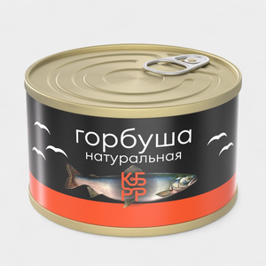 Горбуша «Курильский берег» натуральная, 250 г Горбуша «Курильский берег» натуральная, 250 г