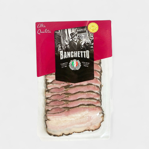 Грудинка Лордо «Banchetto» копчено-вареная с можжевельником и перцем, 80 г