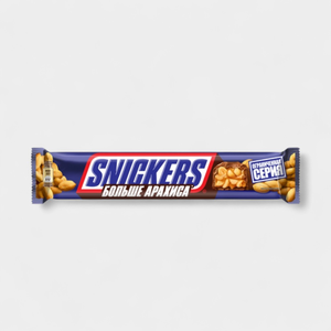 Шоколадный батончик «Snickers» Больше арахиса, 87 г