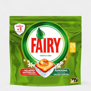 Капсулы для посудомоечных машин «Fairy» All-in-1 «Orange», 25 штук Капсулы для посудомоечных машин «Fairy» All-in-1 «Orange», 25 штук