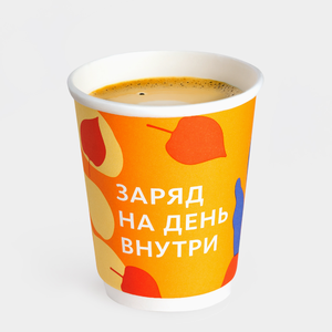 Флэт-уайт с арахисом, 180 мл
