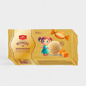 Мороженое сливочное «Фрумелье» Карамелька, 230 г